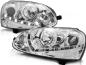 Preview: Scheinwerfer LED Tagfahrlicht Optik für VW Golf 5 Jetta 5 Bj. 03-10 Chrom